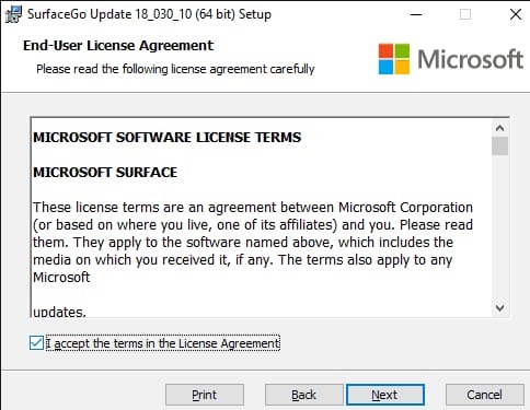 Microsoft Software License
