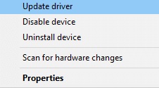 update software driver