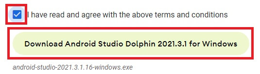 Download Android Studio Dolphin
