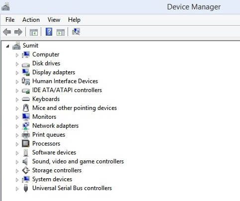 Device manager 
