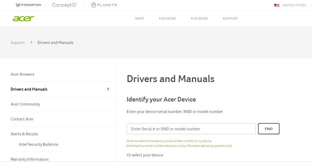 acer-drivers-and-manuals