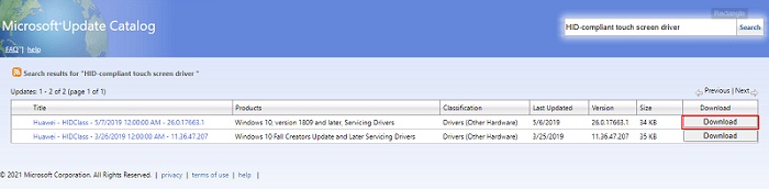 download-the-HID-compliant-screen-driver