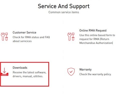 msi service and support