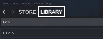 Steam-app-and-select-Library
