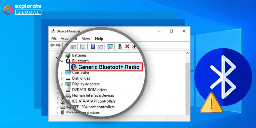 Fix Generic Bluetooth Radio Driver Issues on Windows 11/10