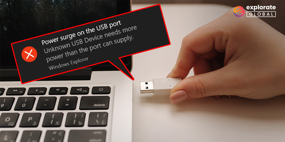 to Fix Power Surge on the USB Port Error in Windows