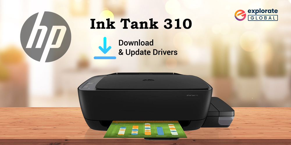 HP Ink Tank 310 Printer Drivers Download and Update