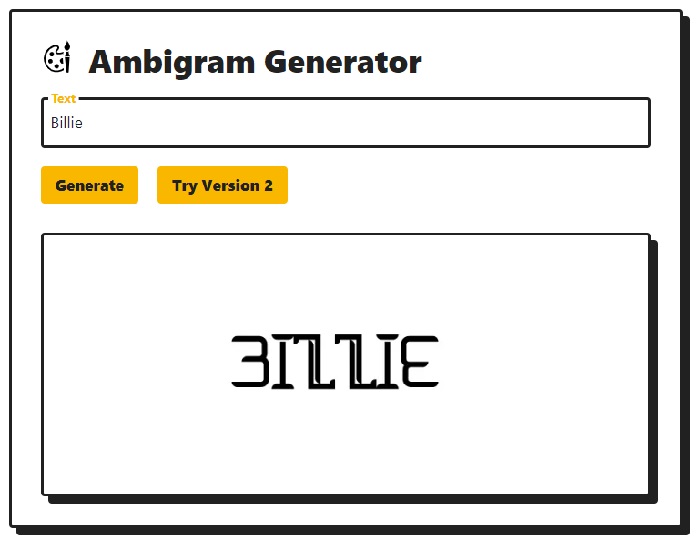 Best Free Ambigram Generator to Make Tattoos