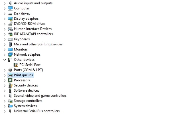 Click on the topmost result, and you will see a list of the components your PC is made up of