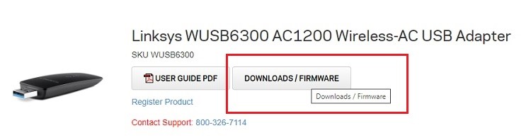 Download Linksys WUSB6300 Driver
