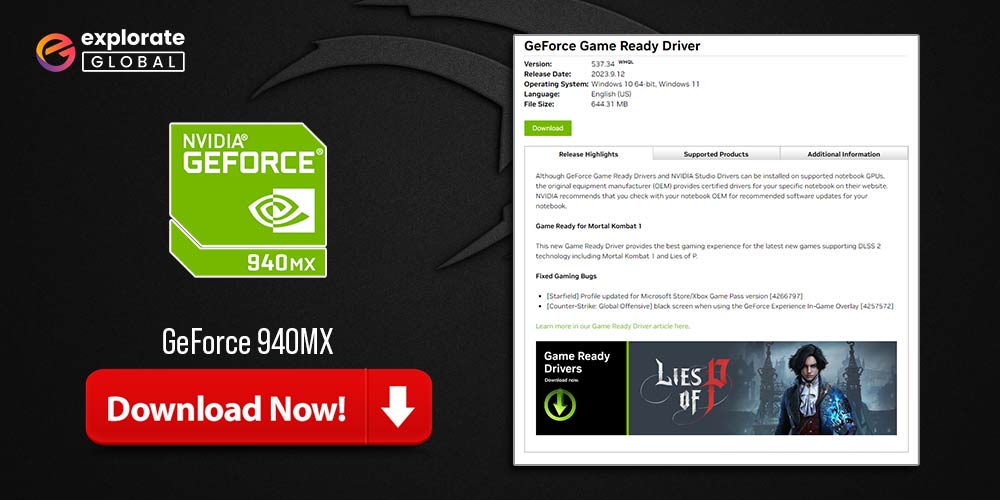 How to Download NVIDIA GeForce 940MX Drivers on Windows 10