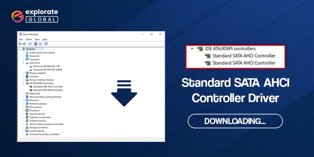 How to Download & Update Standard SATA AHCI Controller Driver