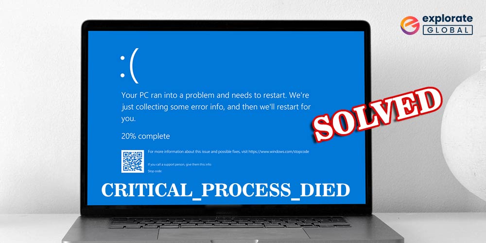 How to Solve Critical Process Died Windows 11 Error