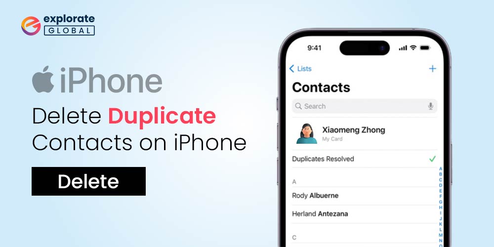 How to Delete Duplicate Contacts on iPhone [2023]